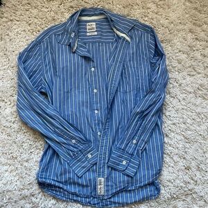 Pepe Jeans Blue Casual Button Down Shirt